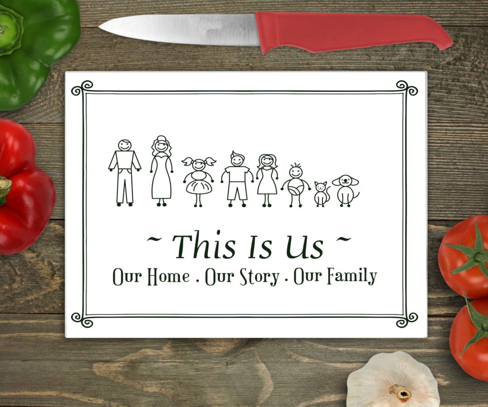 Character Family Hardboard Placemat and Coaster